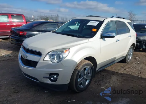 2015 Chevrolet Equinox Ltz z USA, uszkodzony, nr VIN 1GNALDEK0FZ107574
